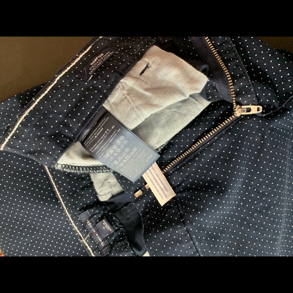 Tommy Hilfiger / Blue with White Polka Dots Pants - Picture 5 of 8